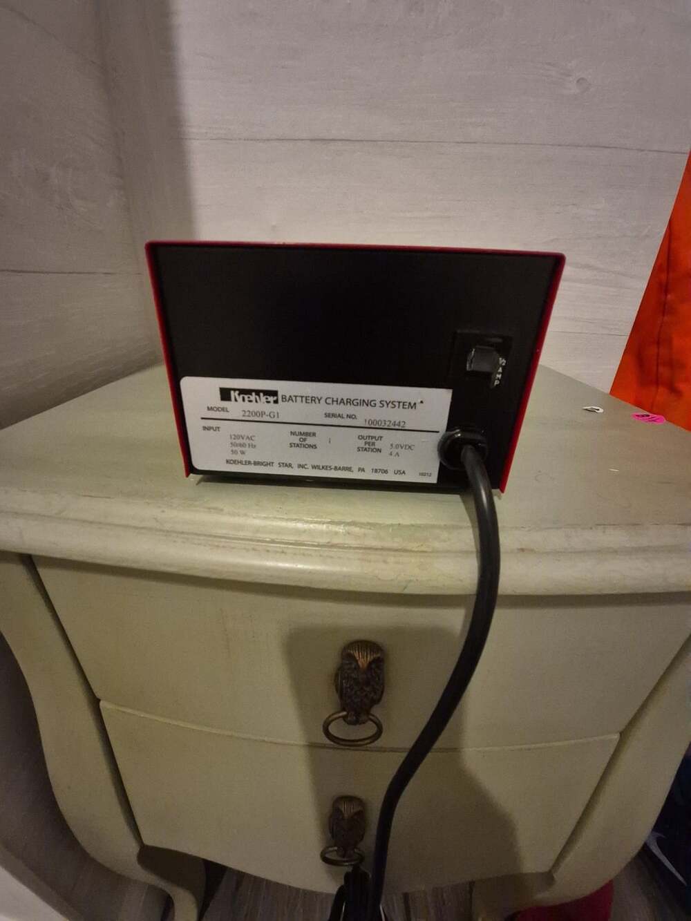 Koehler Battery Charging System 2200P-G1